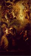 TIZIANO Vecellio Annunciation srt oil on canvas